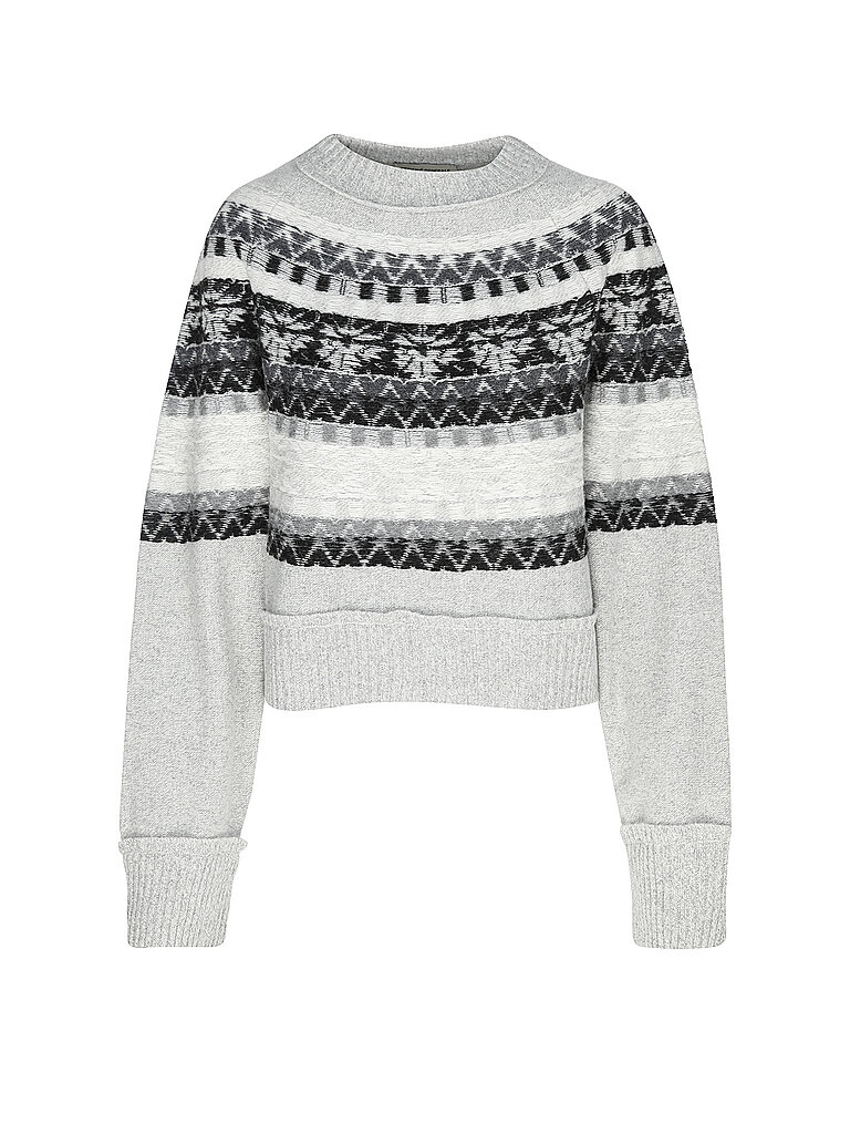 OFFICINE GENERALE Pullover MANOLA grau | M OFFICINE GENERALE Pullover MANOLA grau | M von OFFICINE GENERALE