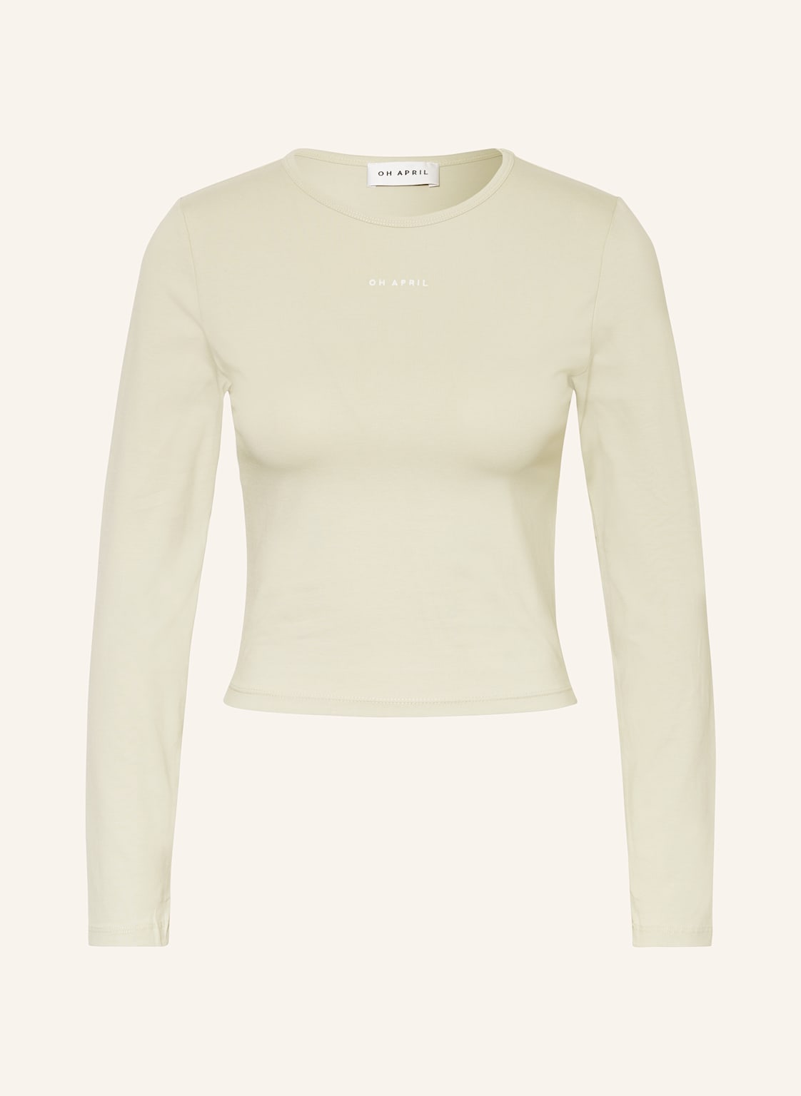 Oh April Cropped-Longsleeve Ica gruen Oh April Cropped-Longsleeve Ica gruen von OH APRIL