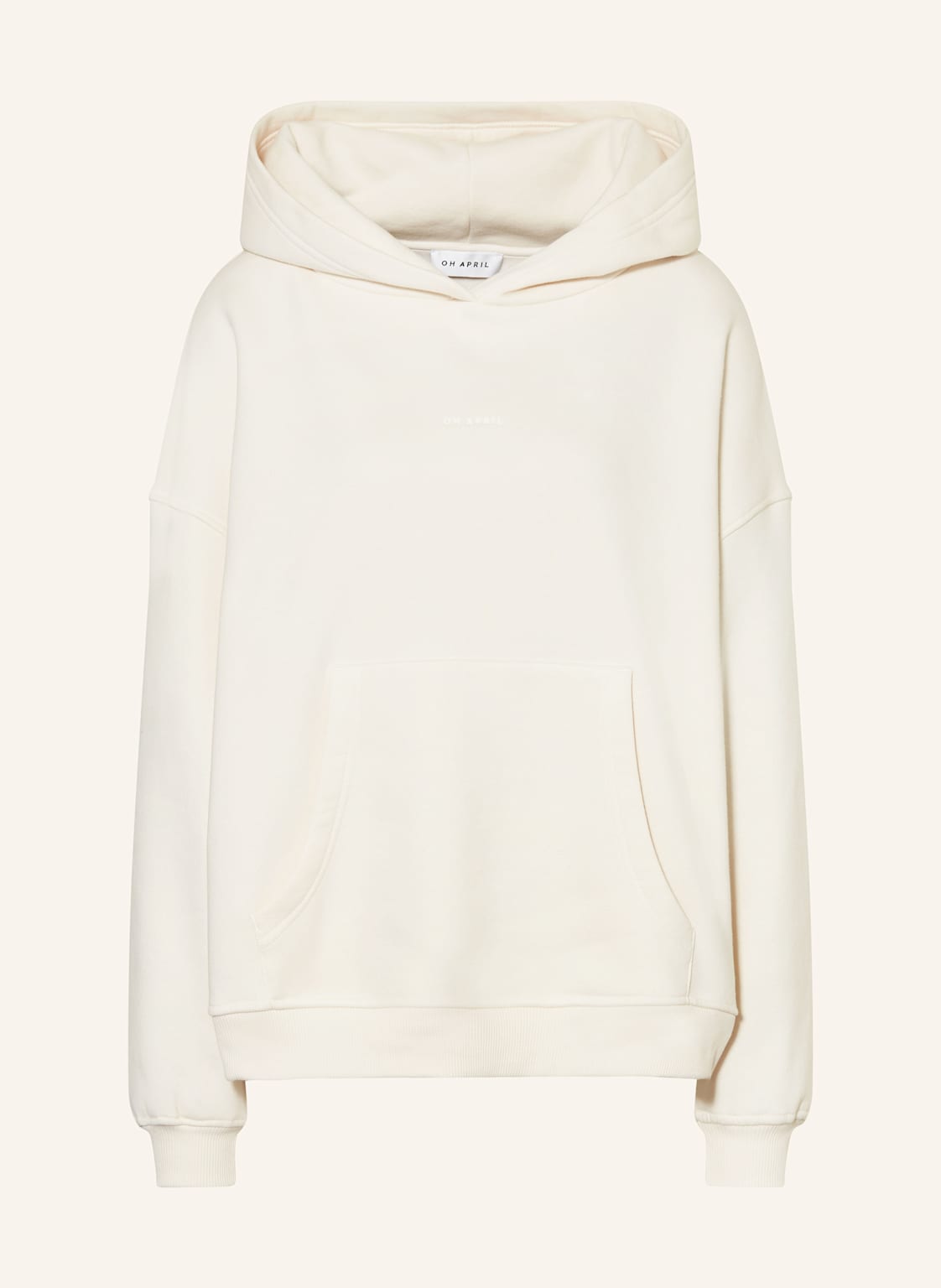 Oh April Hoodie Boyfriend beige von OH APRIL