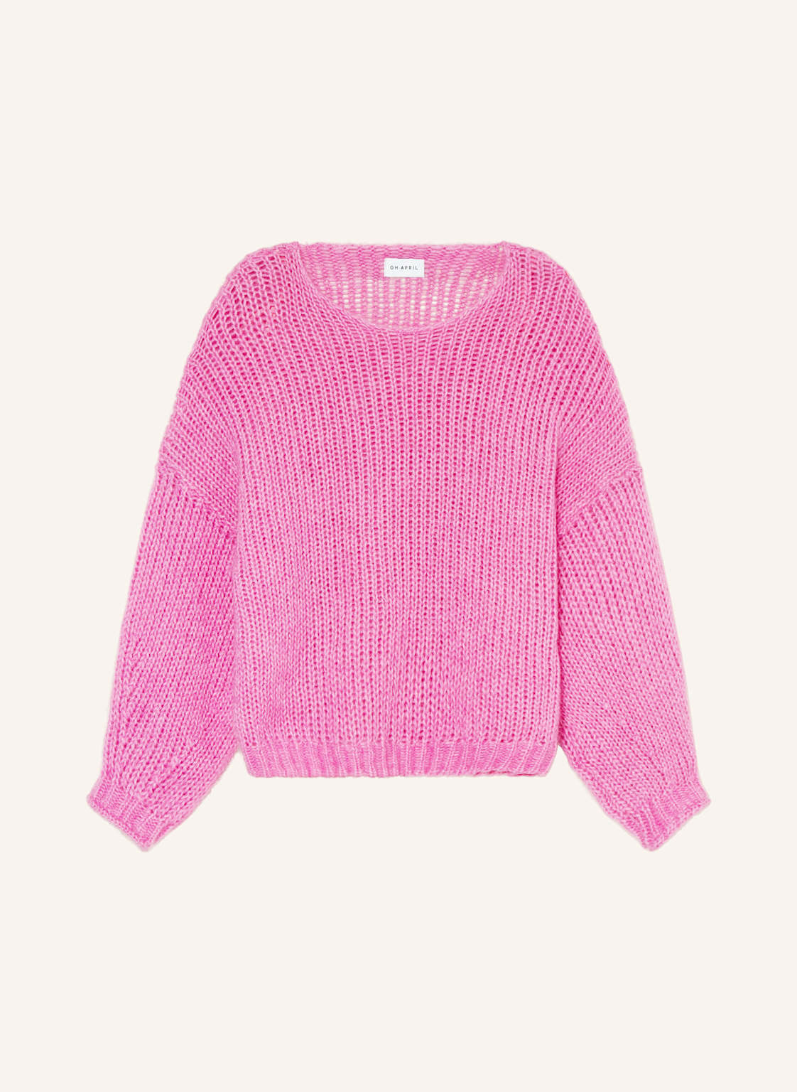 Oh April Mohair-Pullover Safa pink von OH APRIL