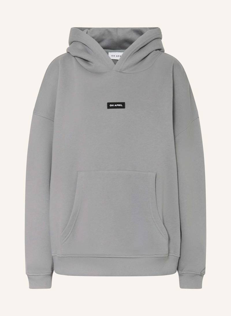 Oh April Oversized-Hoodie grau von OH APRIL