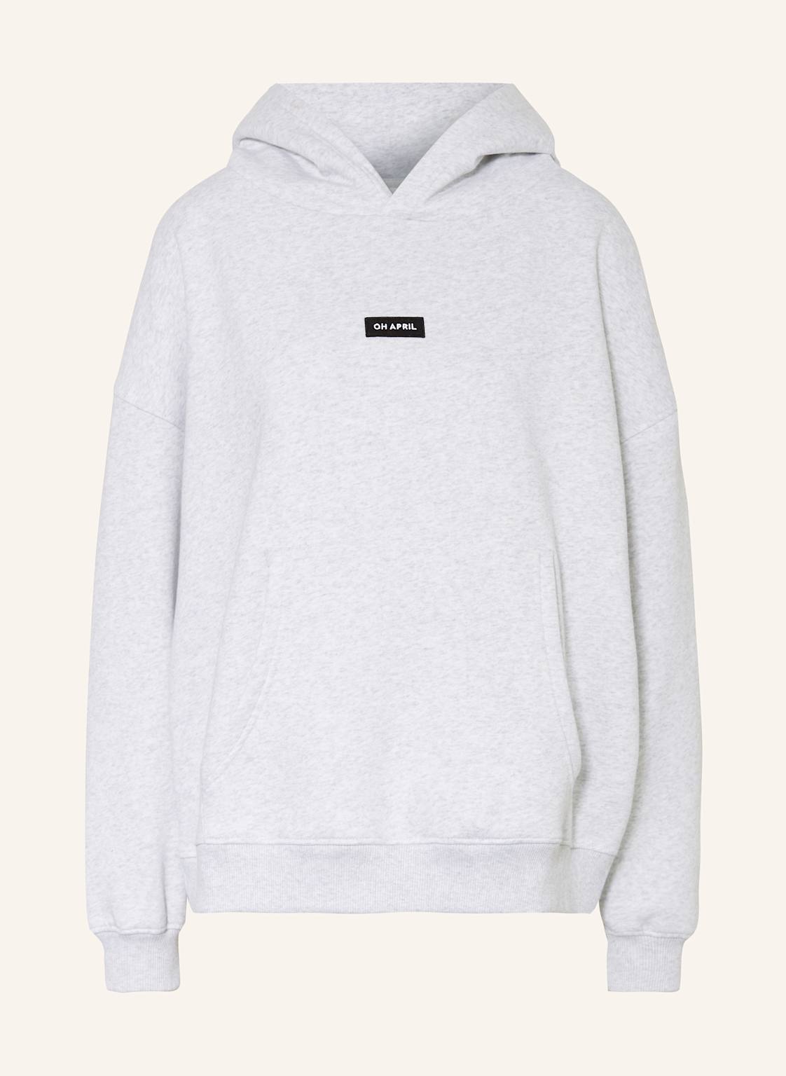 Oh April Oversized-Hoodie Boyfriend grau von OH APRIL