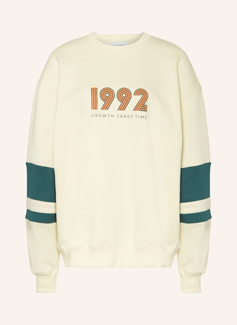 Oh April Oversized-Sweatshirt Buttercream 1992 weiss von OH APRIL