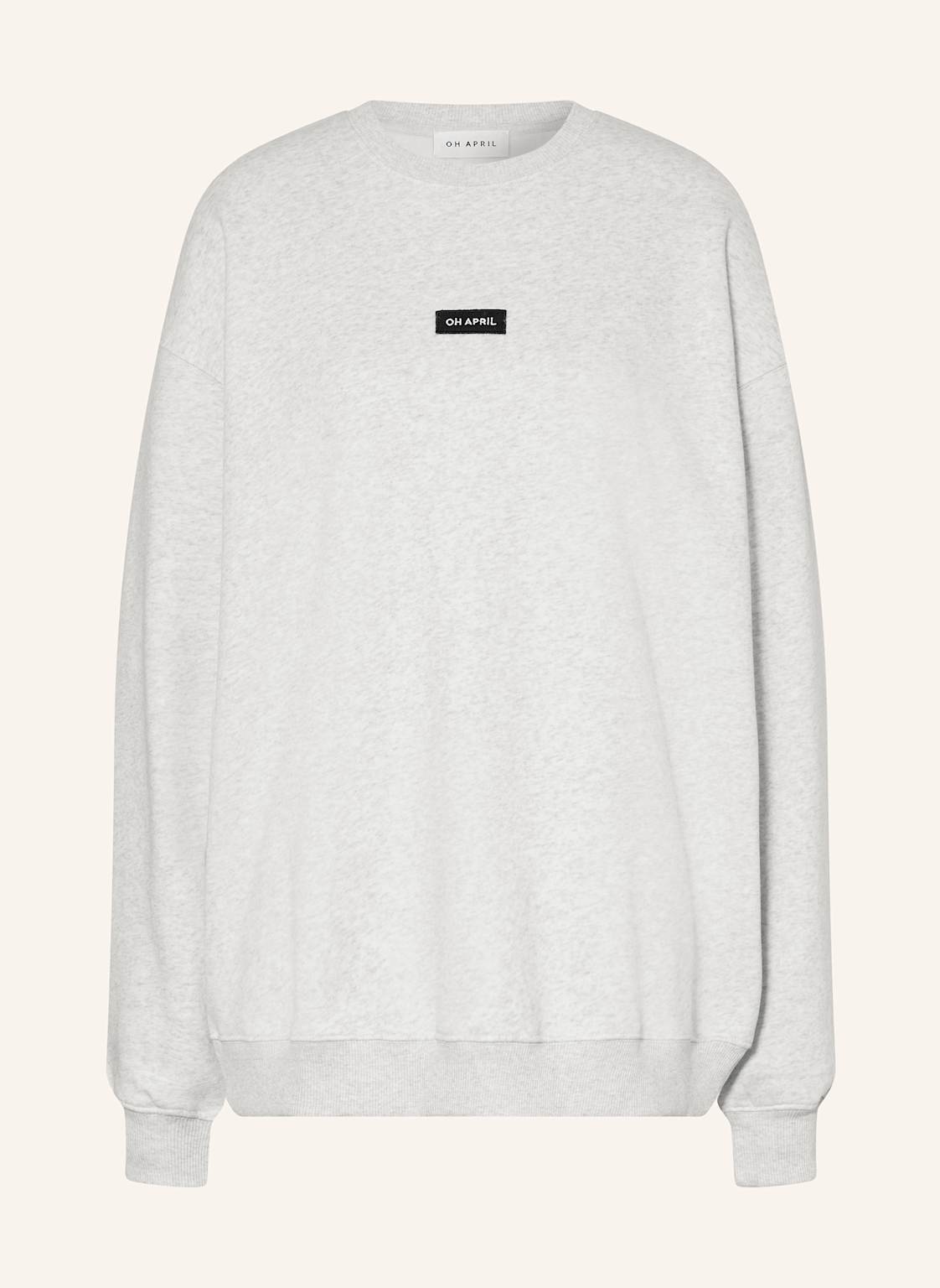 Oh April Oversized-Sweatshirt grau Oh April Oversized-Sweatshirt grau von OH APRIL