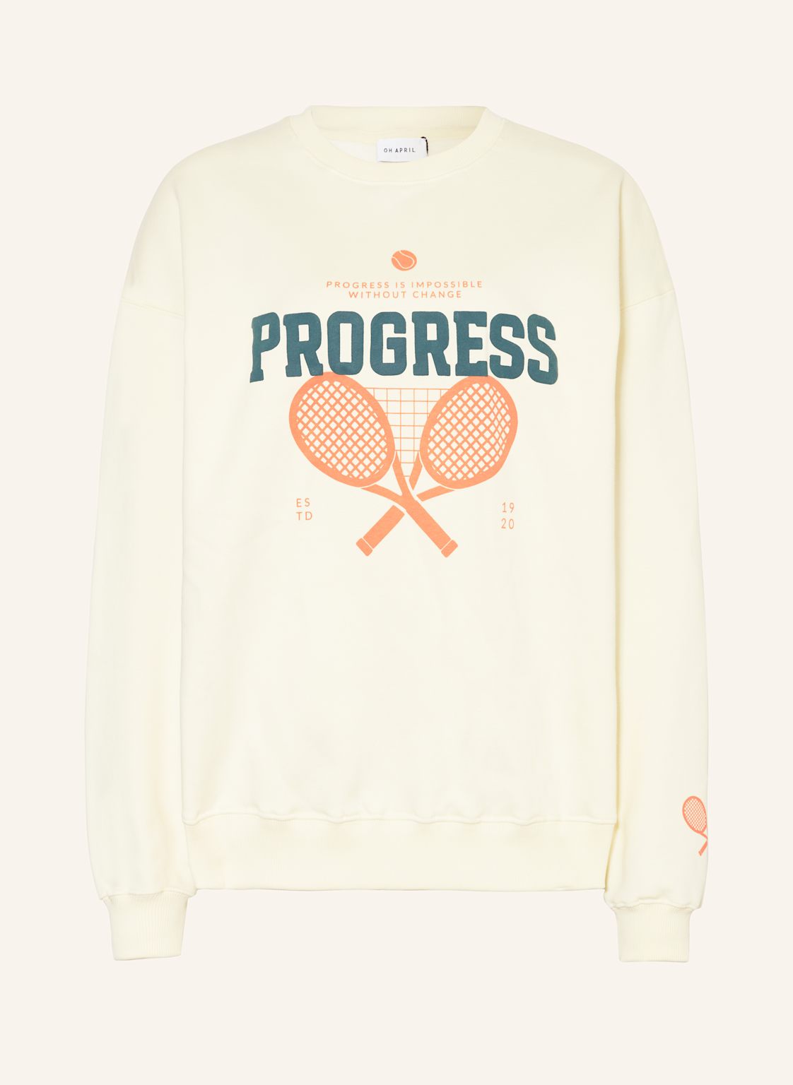Oh April Oversized-Sweatshirt gelb Oh April Oversized-Sweatshirt gelb von OH APRIL