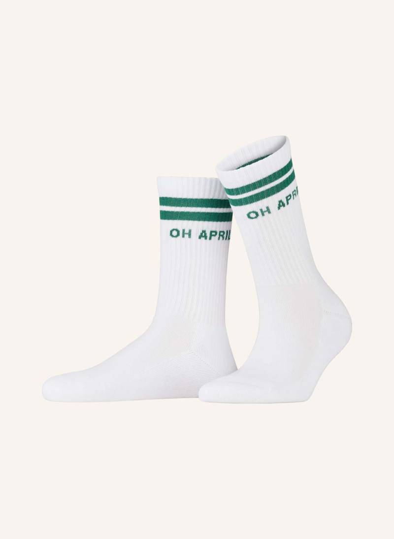 Oh April Socken Steffi weiss von OH APRIL