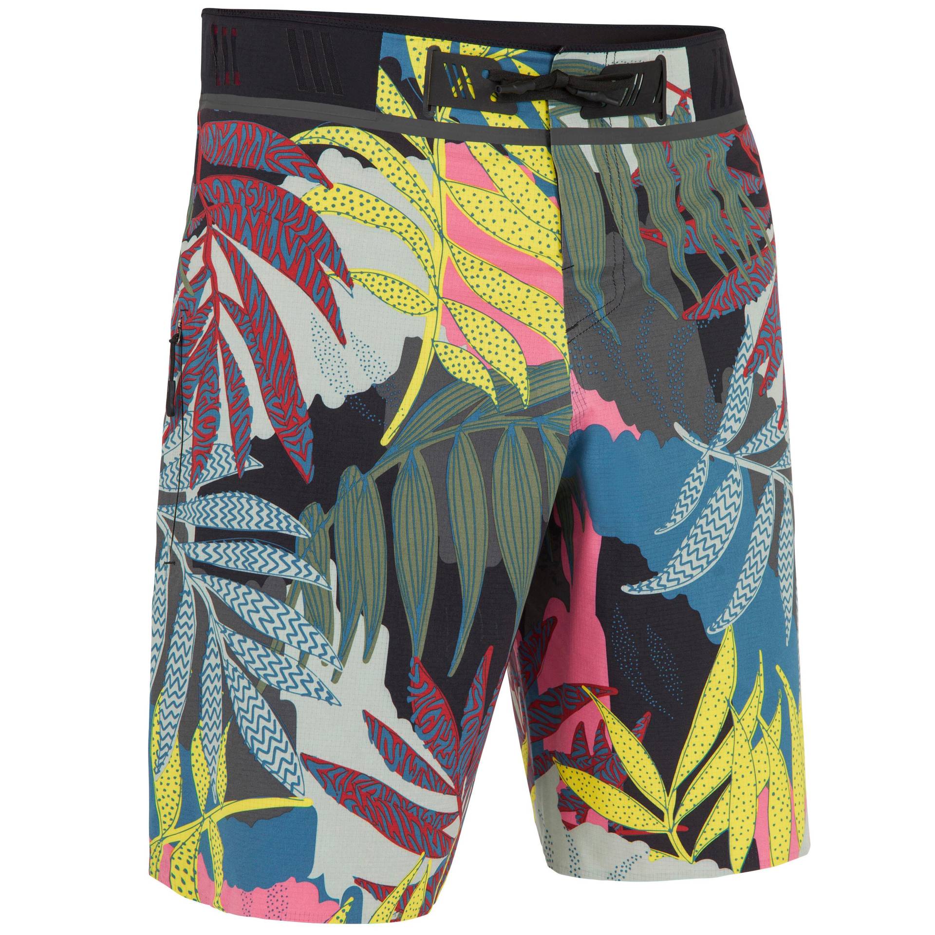 Boardshorts - Wonderflo Herren Space Black 38 von OLAIAN