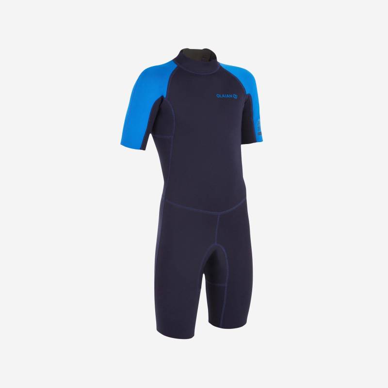 Kurzer Neoprenanzug - Neo 100 Unisex Blau Bedruckt ONE SIZE von OLAIAN