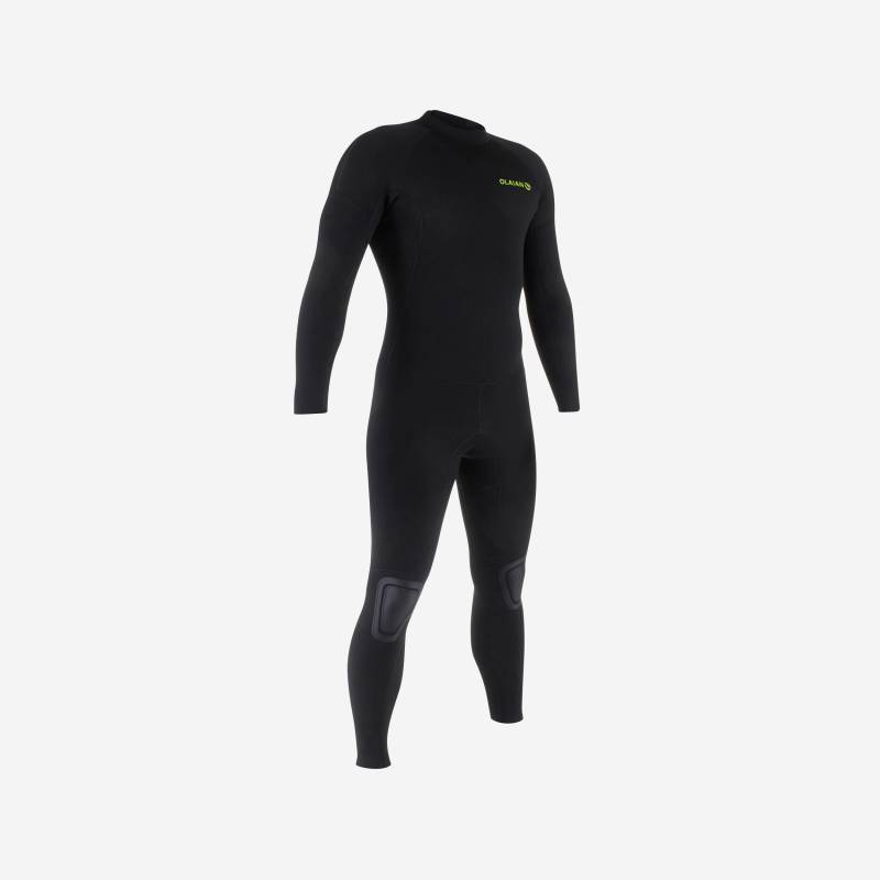 Surfneoprenanzug - Surf 100 Herren Schwarz XL von OLAIAN