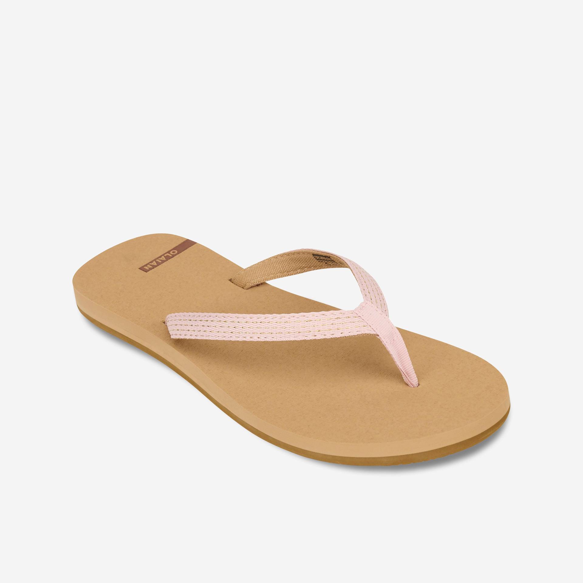 OLAIAN - Zehensandalen 550, für Damen, Beige, Größe 35-36 von OLAIAN