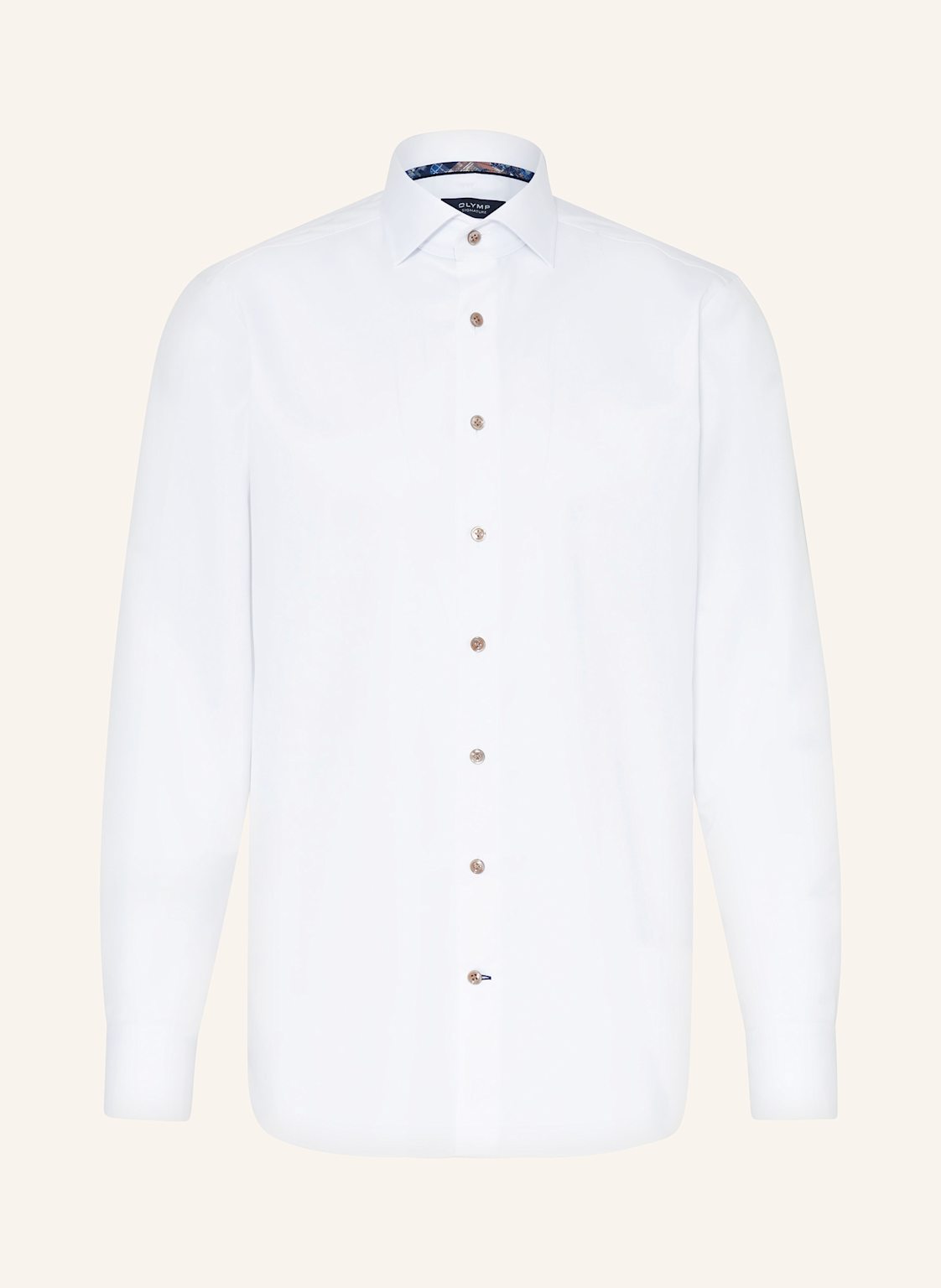 Olymp Signature Hemd Tailored Fit weiss von OLYMP SIGNATURE