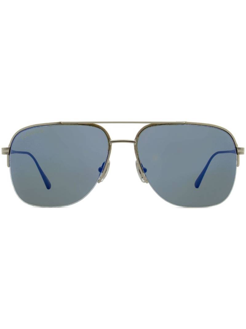 OMEGA EYEWEAR pilot-frame tinted-lenses sunglasses - Blue von OMEGA EYEWEAR