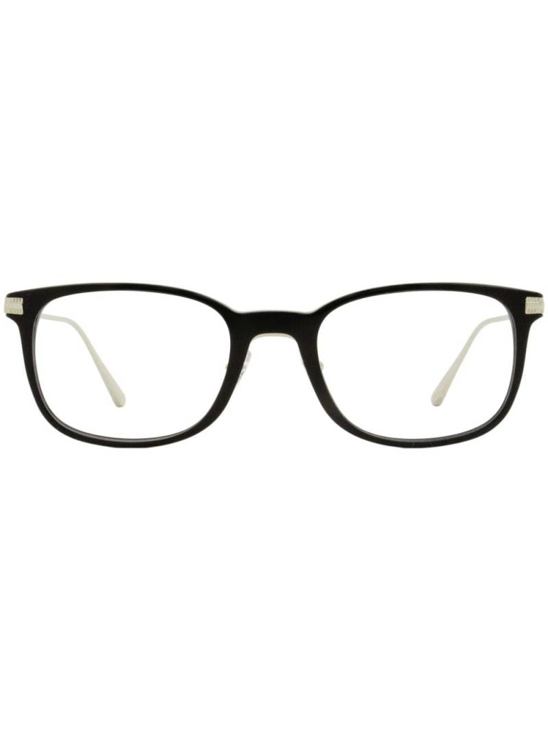 OMEGA EYEWEAR rectangle-frame glasses - Black von OMEGA EYEWEAR