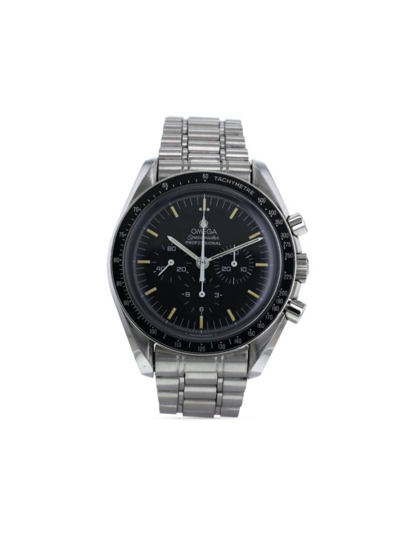 OMEGA 1990 pre-owned Speedmaster 42mm - Black von OMEGA