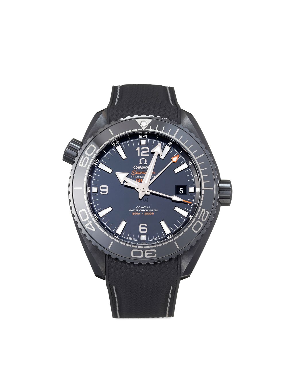 OMEGA 2024 unworn Seamaster Planet Ocean 600M Co-Axial Master Chronometer GMT 45.5mm - Black von OMEGA