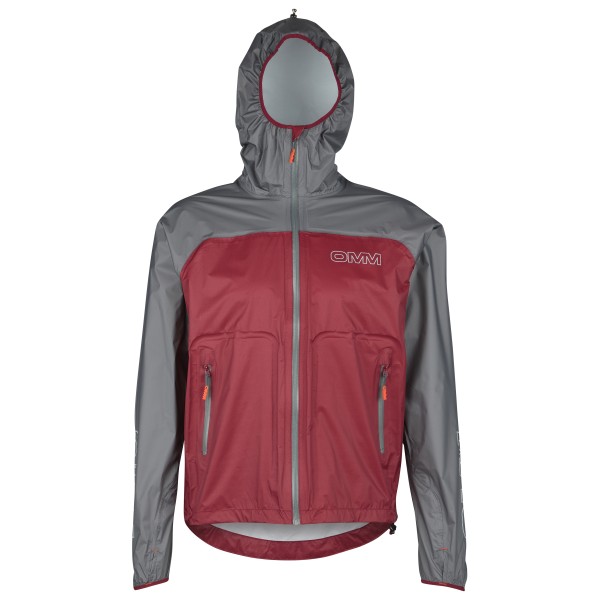 OMM - Halo + Jacket With Pockets - Laufjacke Gr M grau von OMM