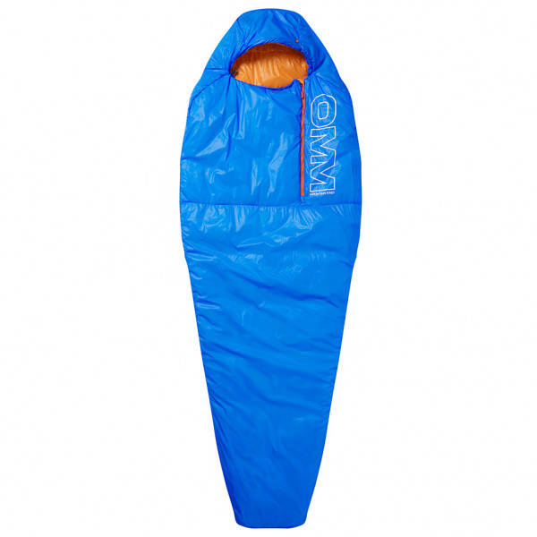 OMM - Mountain Raid 160 - Kunstfaserschlafsack Gr 195 cm blau/orange von OMM