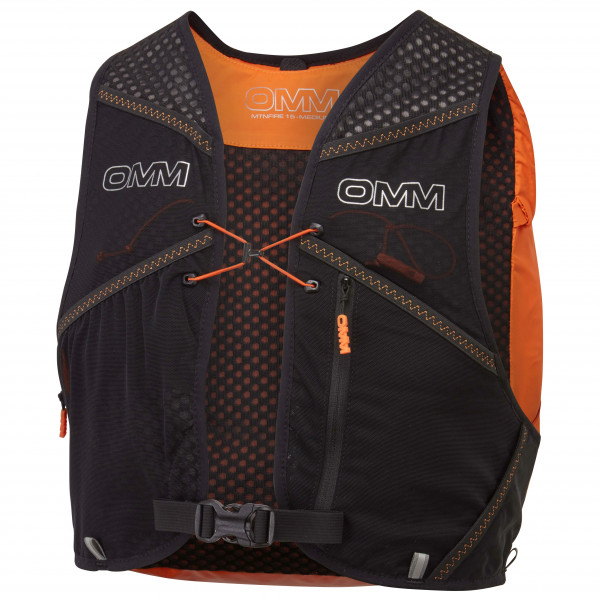 OMM - Mountainfire 15 Vest - Trailrunningrucksack Gr 15 l - L schwarz von OMM