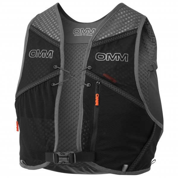 OMM - Mountainfire 15 Vest - Trailrunningrucksack Gr 15 l - L schwarz/grau von OMM