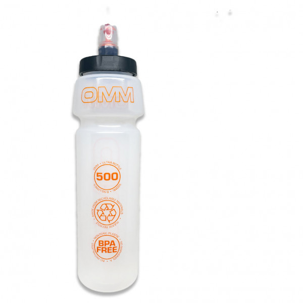 OMM - Ultra Bottle 500ml Bite Valve - Trinksystem Gr 500 ml weiß