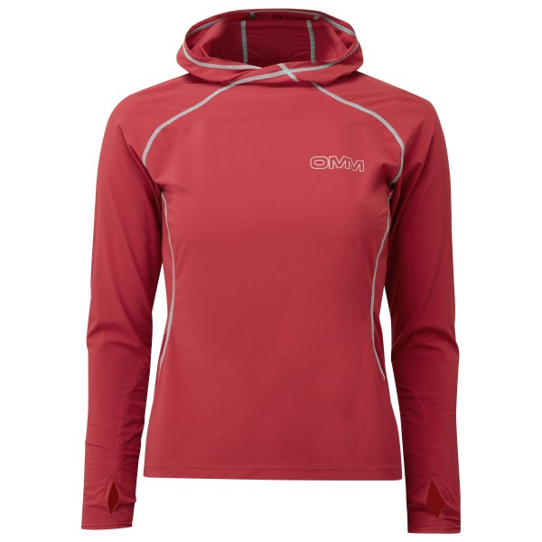 OMM - Women's Breeze Hood - Softshellpullover Gr M rot von OMM