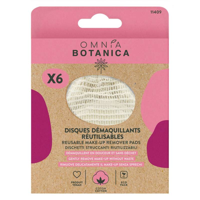 OMNIA BOTANICA - Wiederverwendbares Wattepads Set von OMNIA BOTANICA