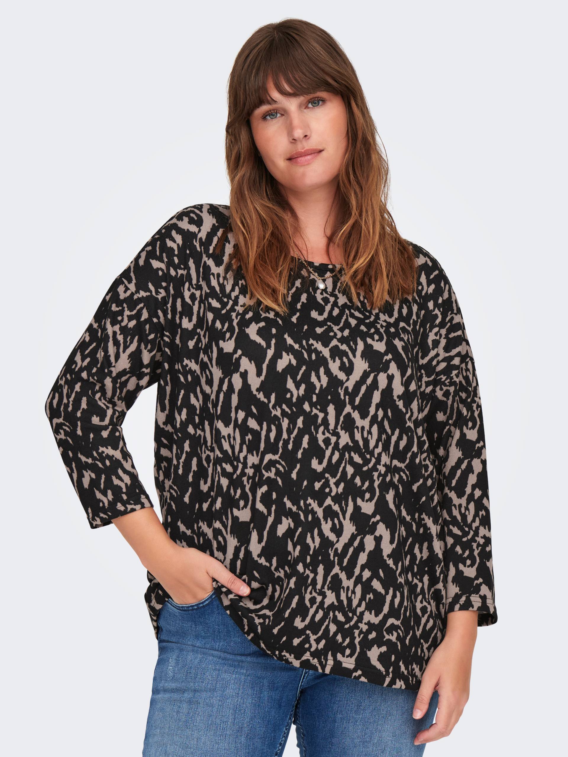 ONLY CARMAKOMA 3/4-Arm-Shirt »CARALBA 3/4 TOP NOOS« von ONLY CARMAKOMA