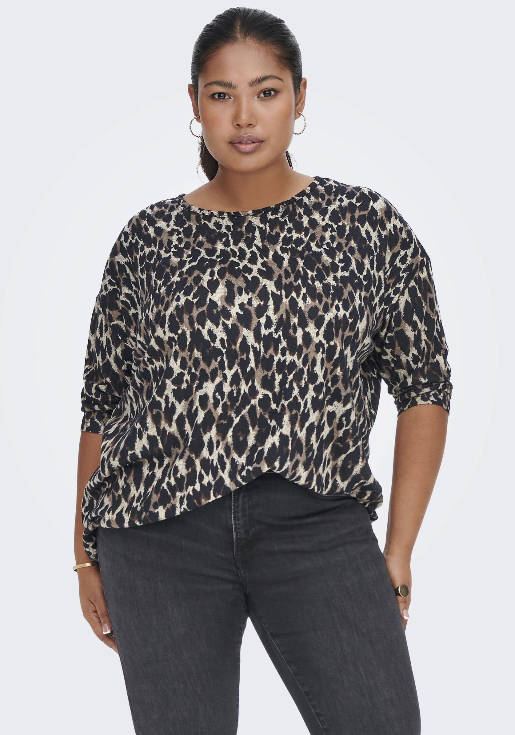 ONLY CARMAKOMA 3/4-Arm-Shirt »CARALBA 3/4 TOP« ONLY CARMAKOMA 3/4-Arm-Shirt »CARALBA 3/4 TOP« von ONLY CARMAKOMA