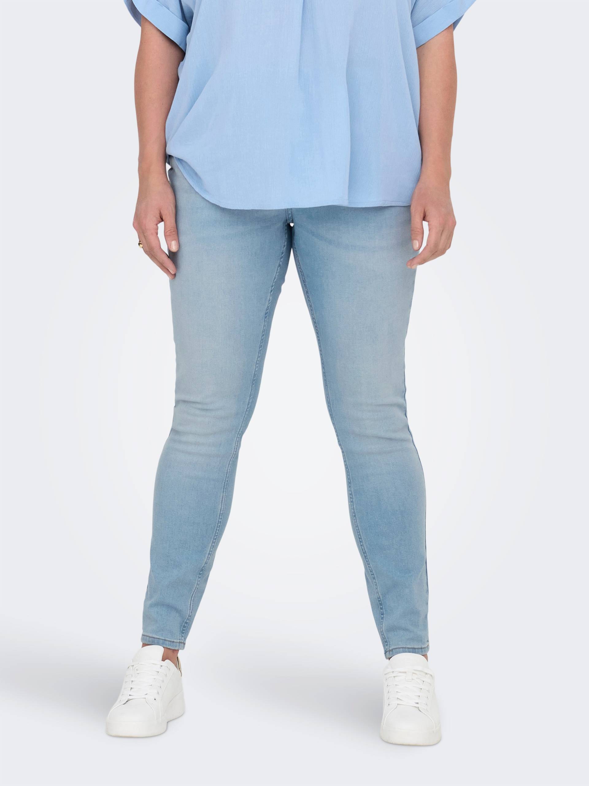 ONLY CARMAKOMA High-waist-Jeans »CARANNA HW SKINNY ANK DNM ANA NOOS« ONLY CARMAKOMA High-waist-Jeans »CARANNA HW SKINNY ANK DNM ANA NOOS« von ONLY CARMAKOMA