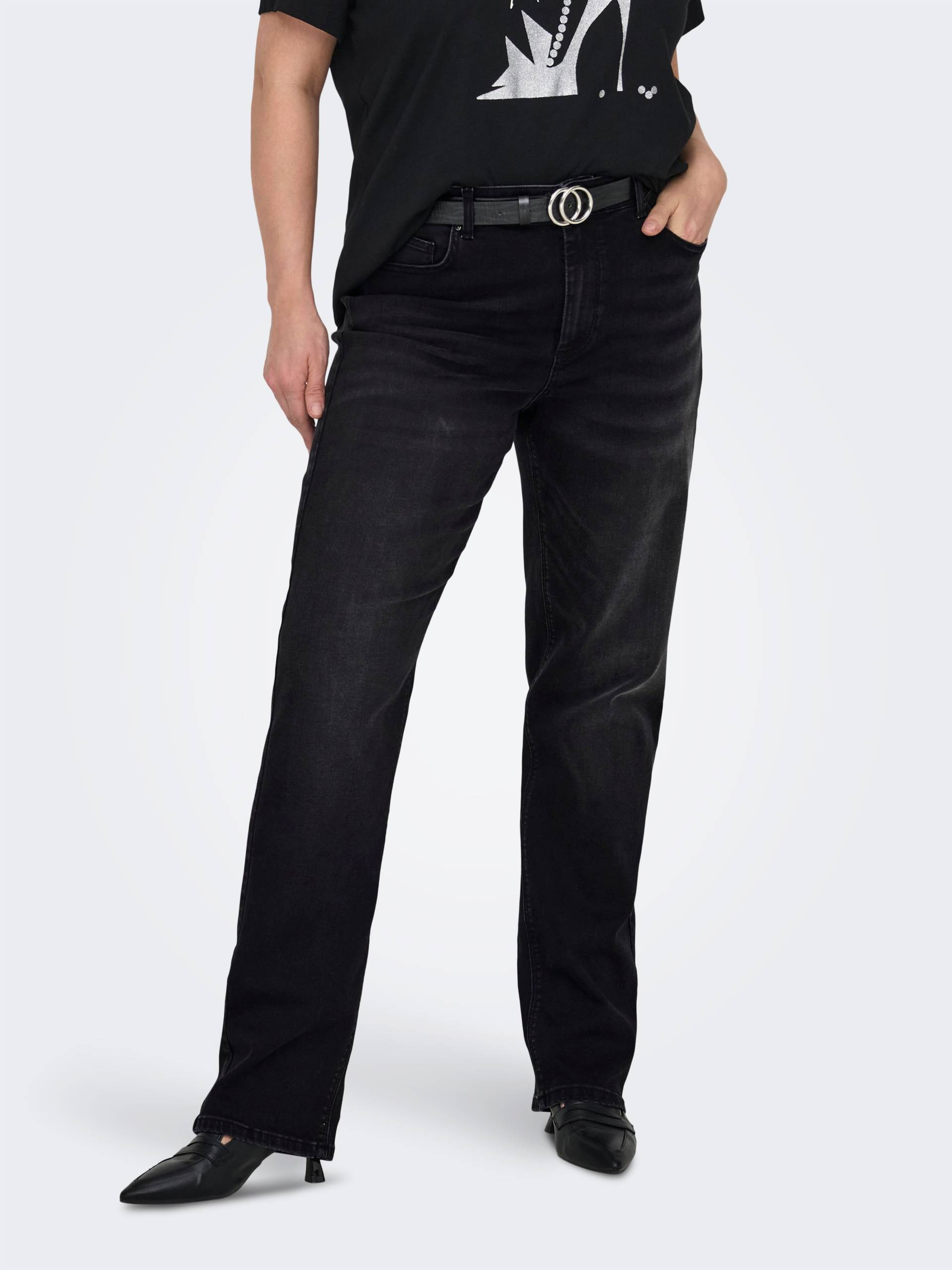 ONLY CARMAKOMA High-waist-Jeans »CARWILLY HW STRAIGHT DNM REA1099 NOOS« ONLY CARMAKOMA High-waist-Jeans »CARWILLY HW STRAIGHT DNM REA1099 NOOS« von ONLY CARMAKOMA