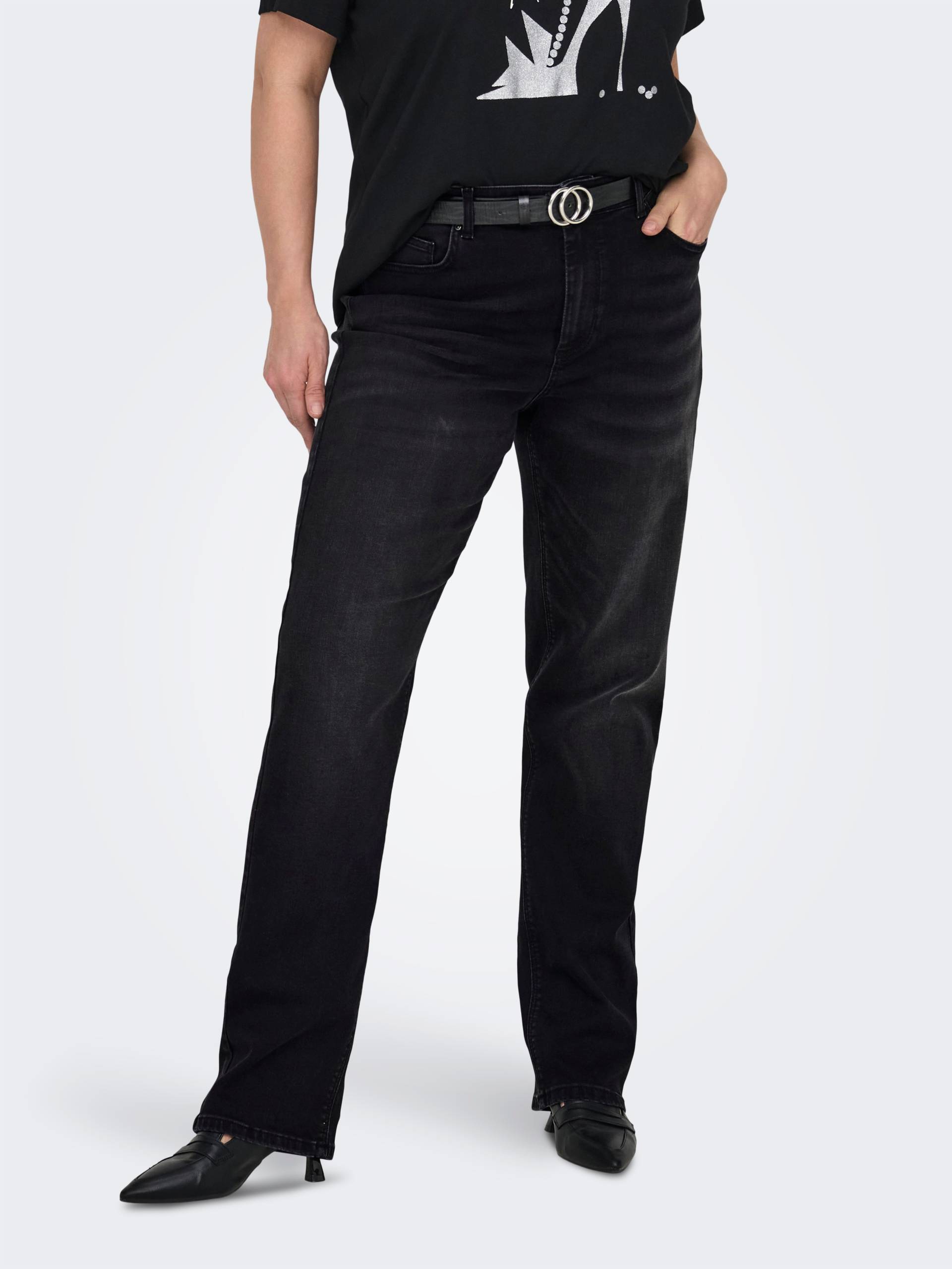 ONLY CARMAKOMA High-waist-Jeans »CARWILLY HW STRAIGHT DNM REA1099 NOOS« von ONLY CARMAKOMA