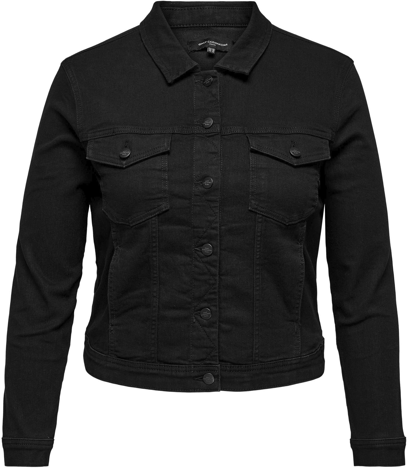 ONLY CARMAKOMA Jeansjacke »CARWESPA LS JACKET BLACK DNM« ONLY CARMAKOMA Jeansjacke »CARWESPA LS JACKET BLACK DNM« von ONLY CARMAKOMA