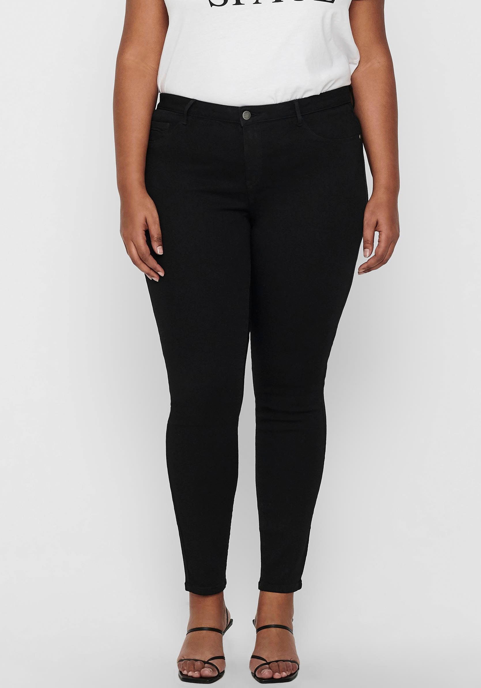 ONLY CARMAKOMA Skinny-fit-Jeans »CARTHUNDER PUSH UP REG SK JNS« ONLY CARMAKOMA Skinny-fit-Jeans »CARTHUNDER PUSH UP REG SK JNS« von ONLY CARMAKOMA