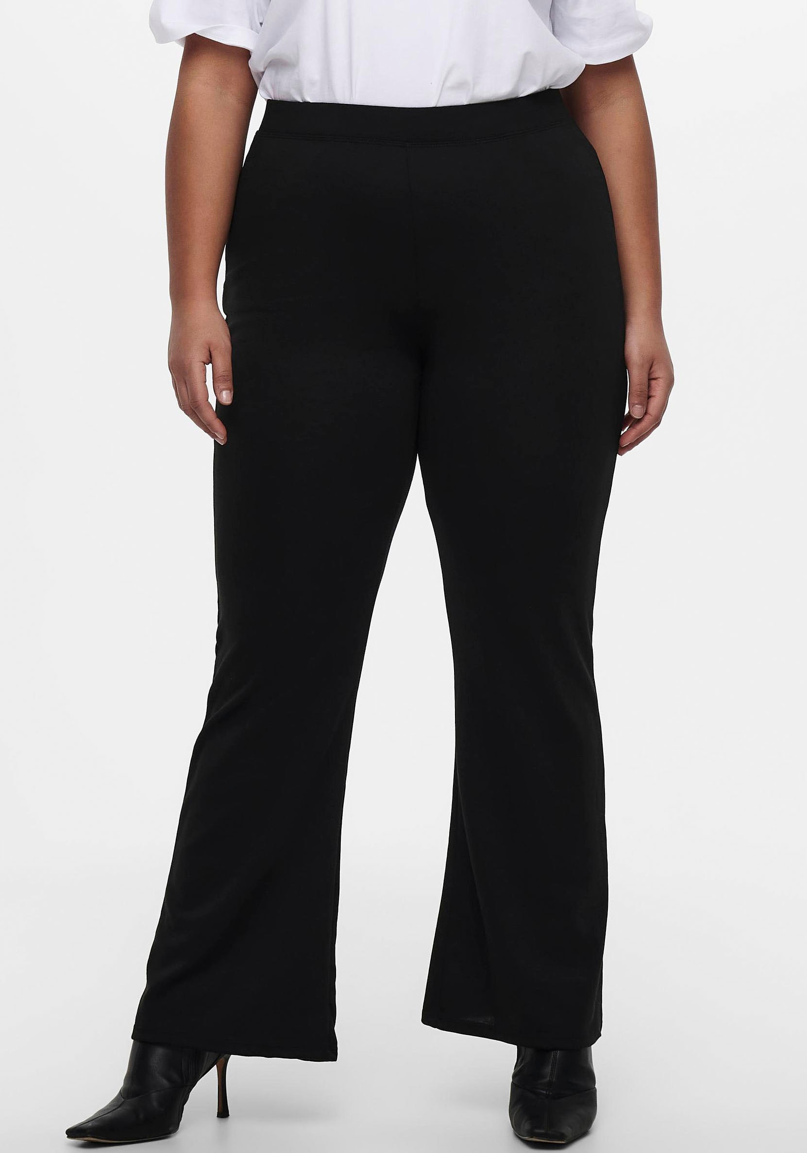 ONLY CARMAKOMA Jerseyhose »CARPEVER FLARED PANTS JRS NP« ONLY CARMAKOMA Jerseyhose »CARPEVER FLARED PANTS JRS NP« von ONLY CARMAKOMA