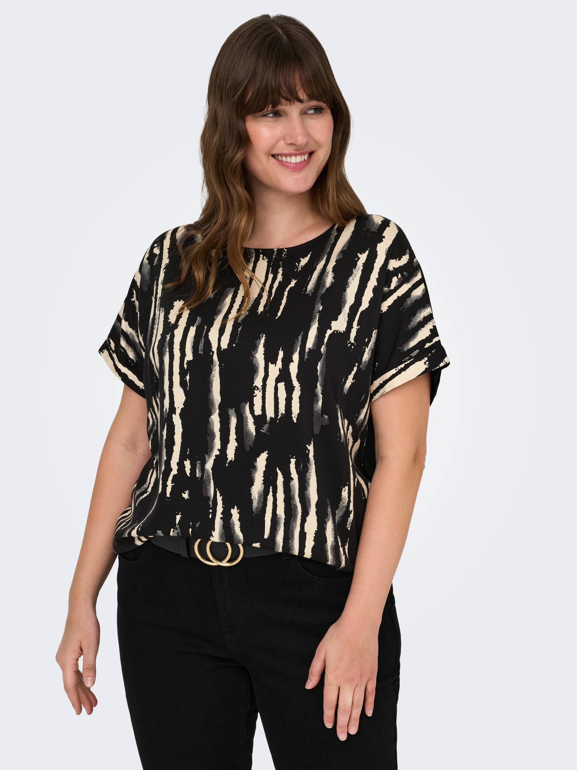 ONLY CARMAKOMA Kurzarmshirt »CARMIKAELA IN-ONE SS TOP AOP« ONLY CARMAKOMA Kurzarmshirt »CARMIKAELA IN-ONE SS TOP AOP« von ONLY CARMAKOMA