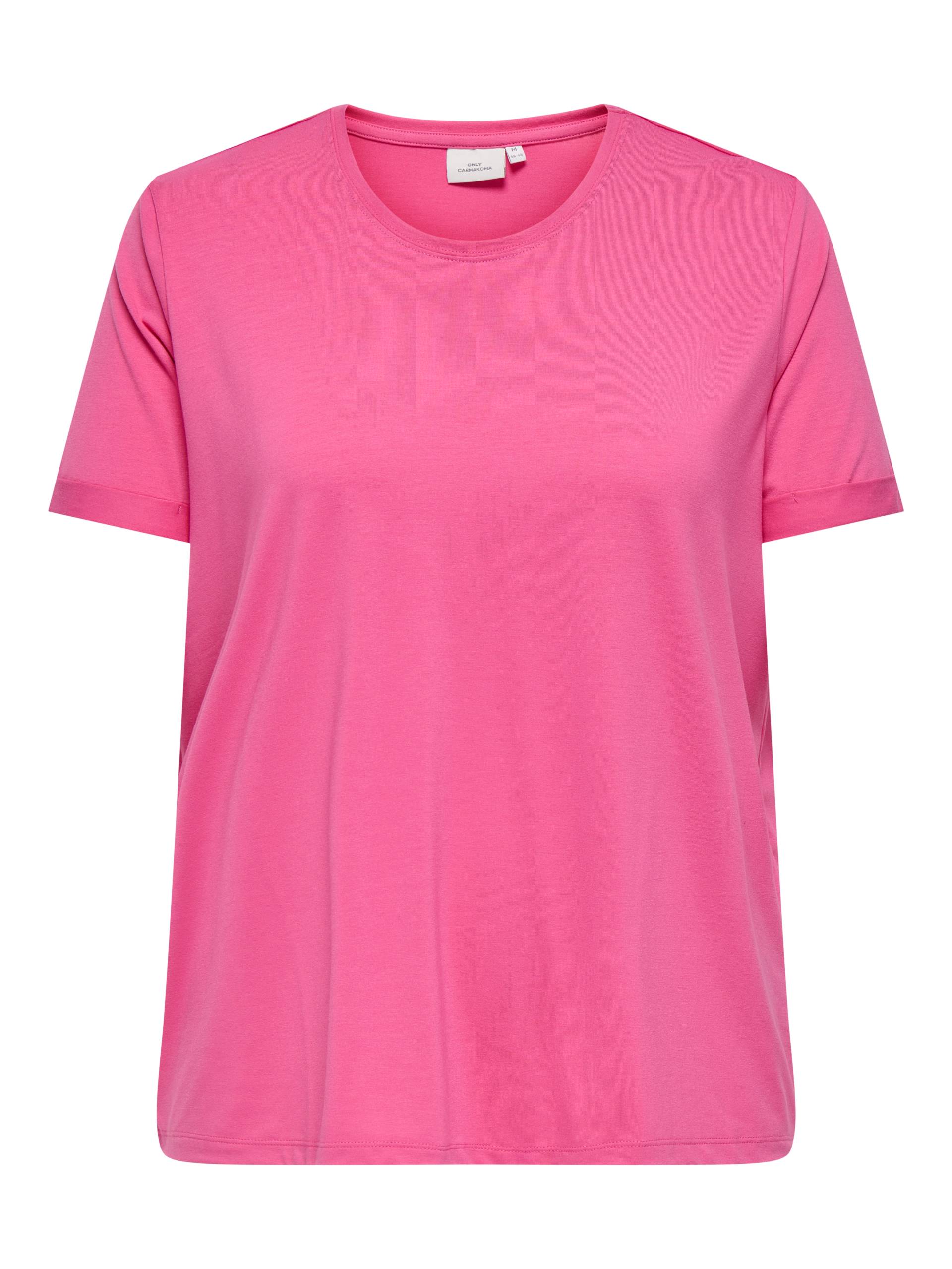 ONLY CARMAKOMA Kurzarmshirt »CARMOSTER S/S FOLD UP TOP JRS NOOS« von ONLY CARMAKOMA