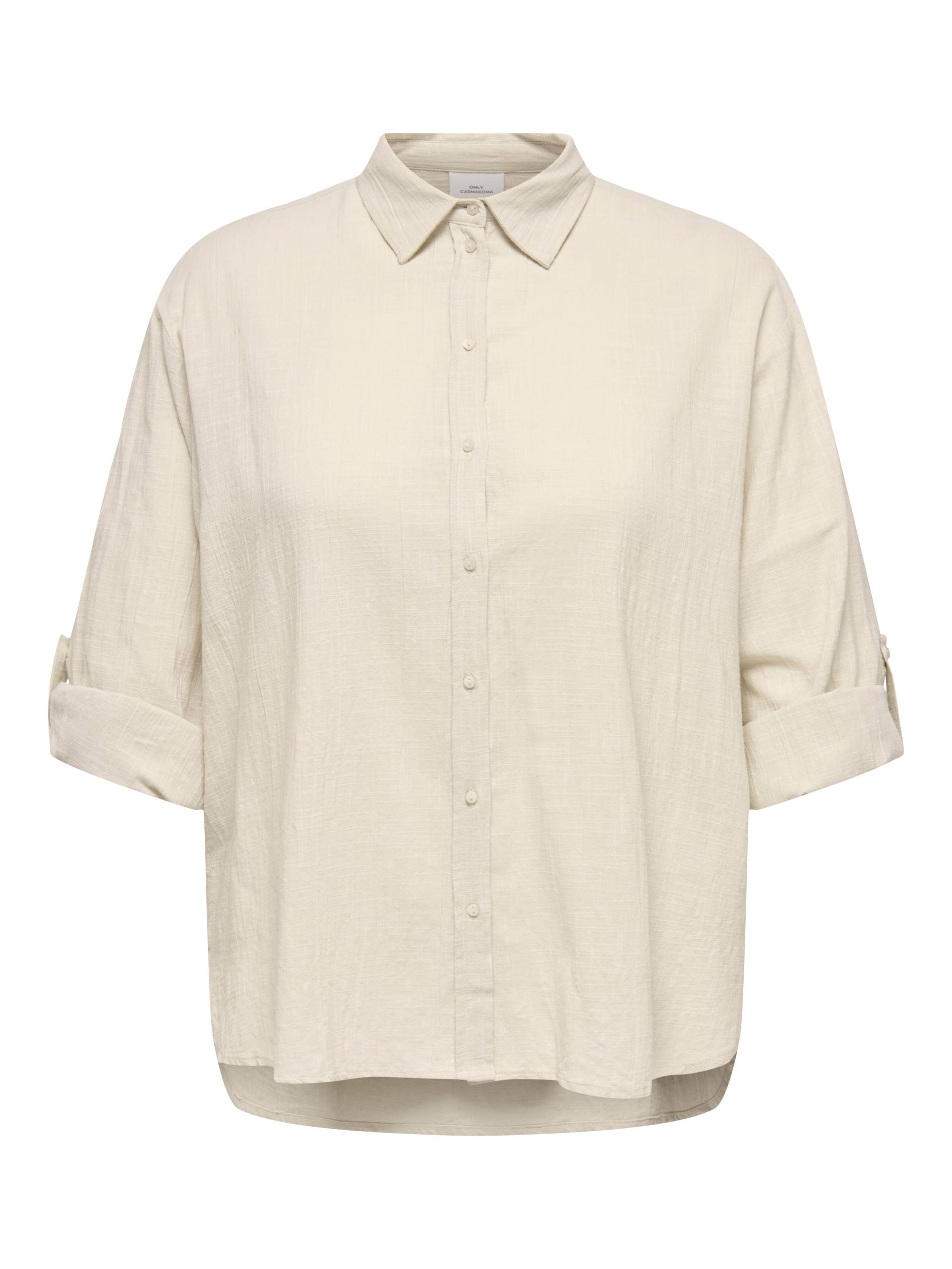 ONLY CARMAKOMA Langarmbluse »CARTIZANA COTTON L/S SHIRT WVN NOOS« ONLY CARMAKOMA Langarmbluse »CARTIZANA COTTON L/S SHIRT WVN NOOS« von ONLY CARMAKOMA