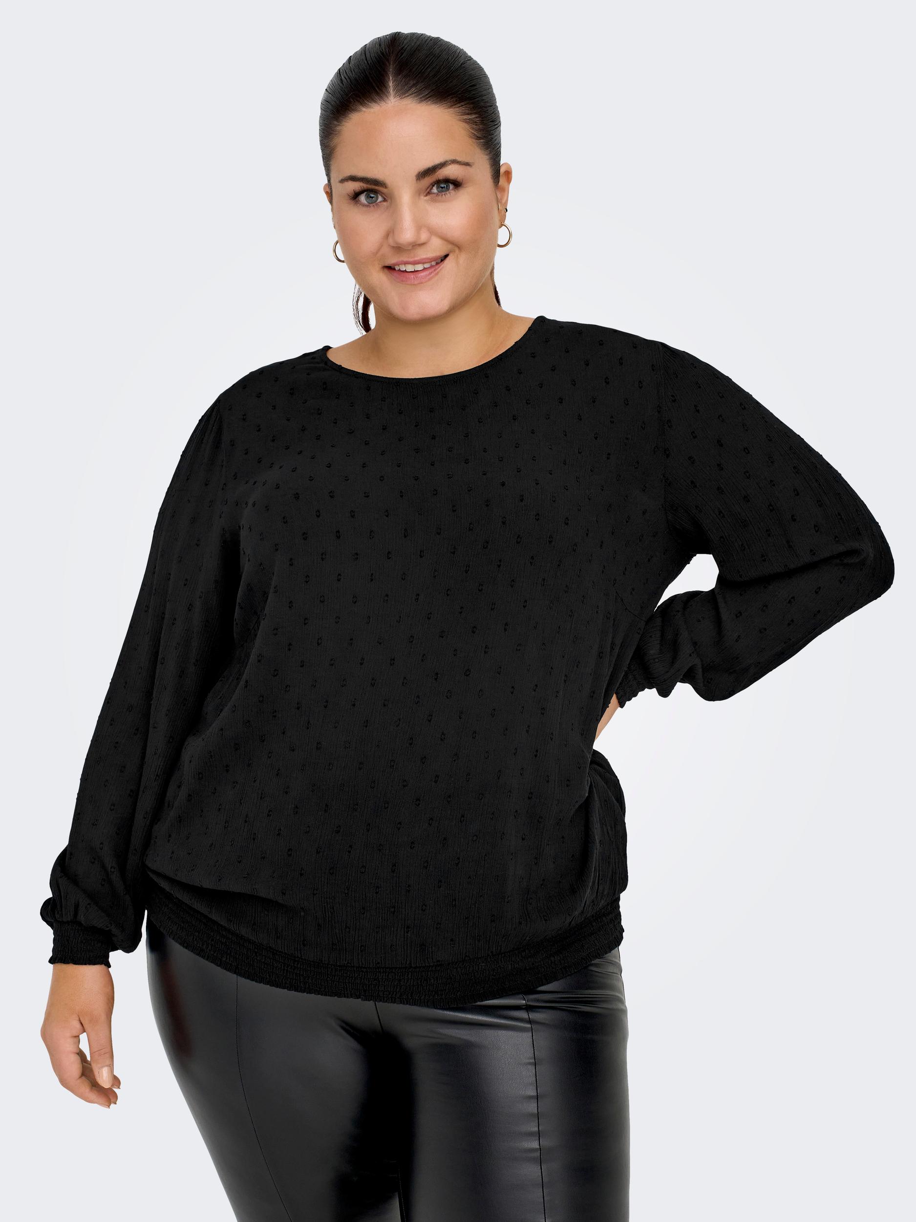 ONLY CARMAKOMA Shirtbluse »CARADANA L/S SMOCK TOP WVN« von ONLY CARMAKOMA