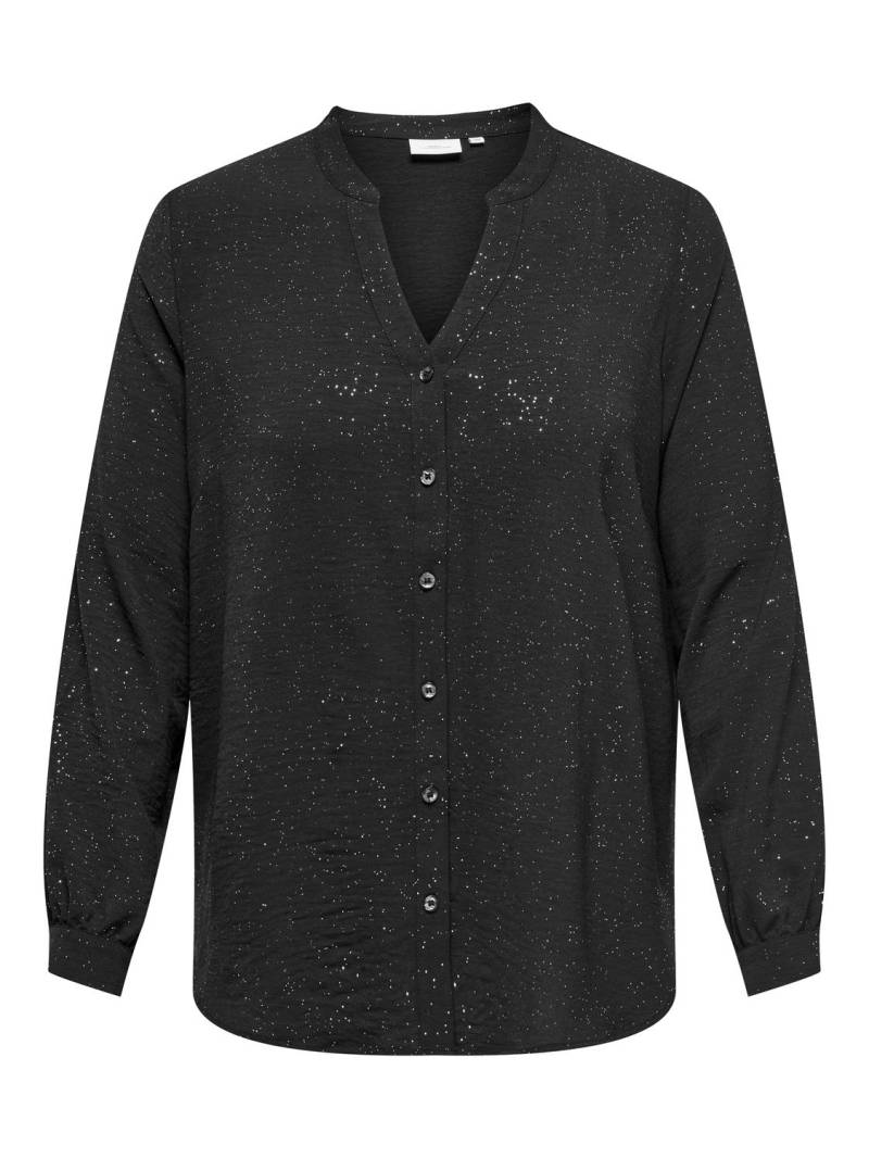 ONLY CARMAKOMA Shirtbluse »CARJOSEE METTA LIFE L/S V-NECK SHIRT WVN« von ONLY CARMAKOMA