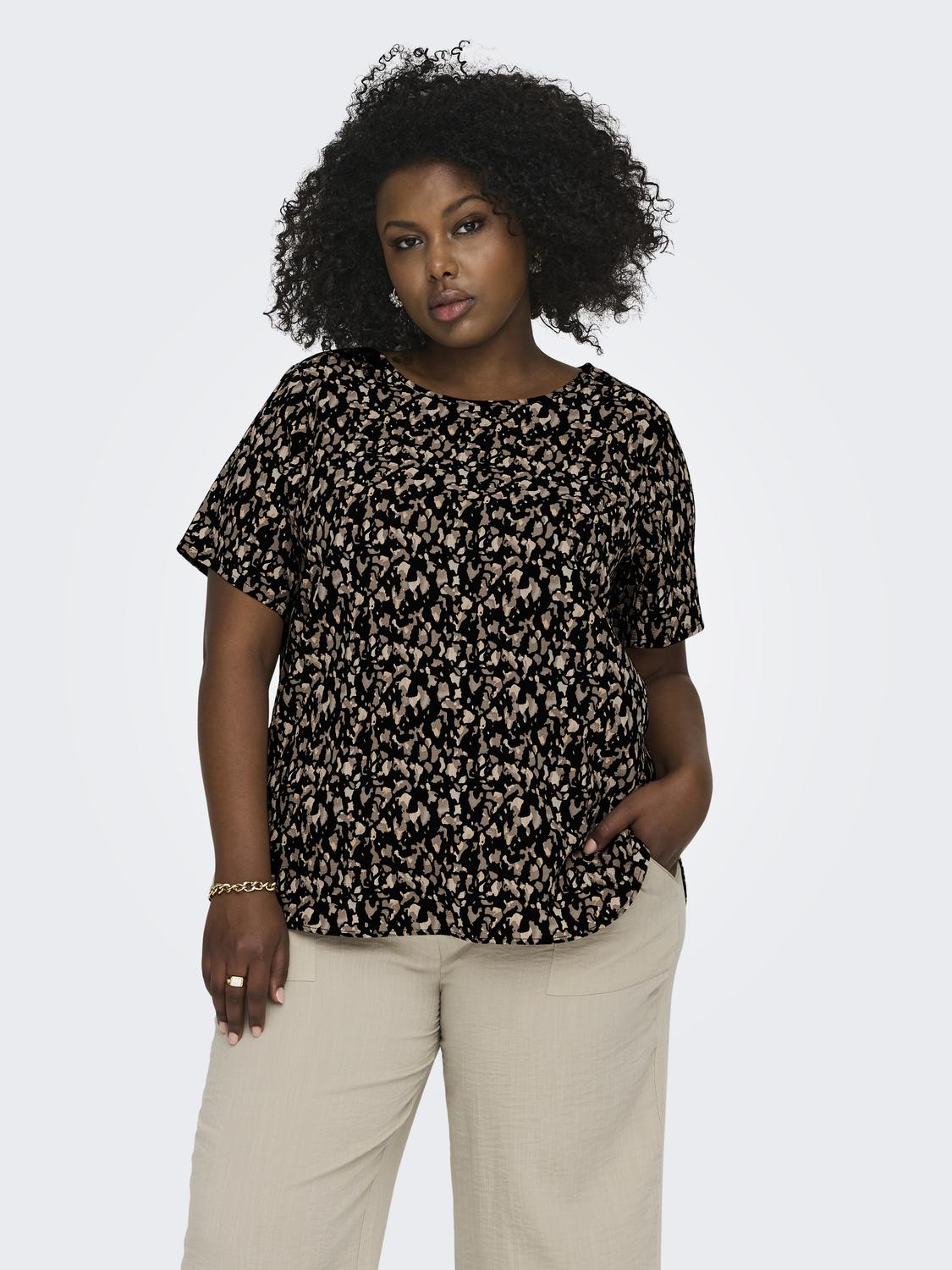 ONLY CARMAKOMA Shirtbluse »CARVICA SS TOP WVN NOOS« von ONLY CARMAKOMA