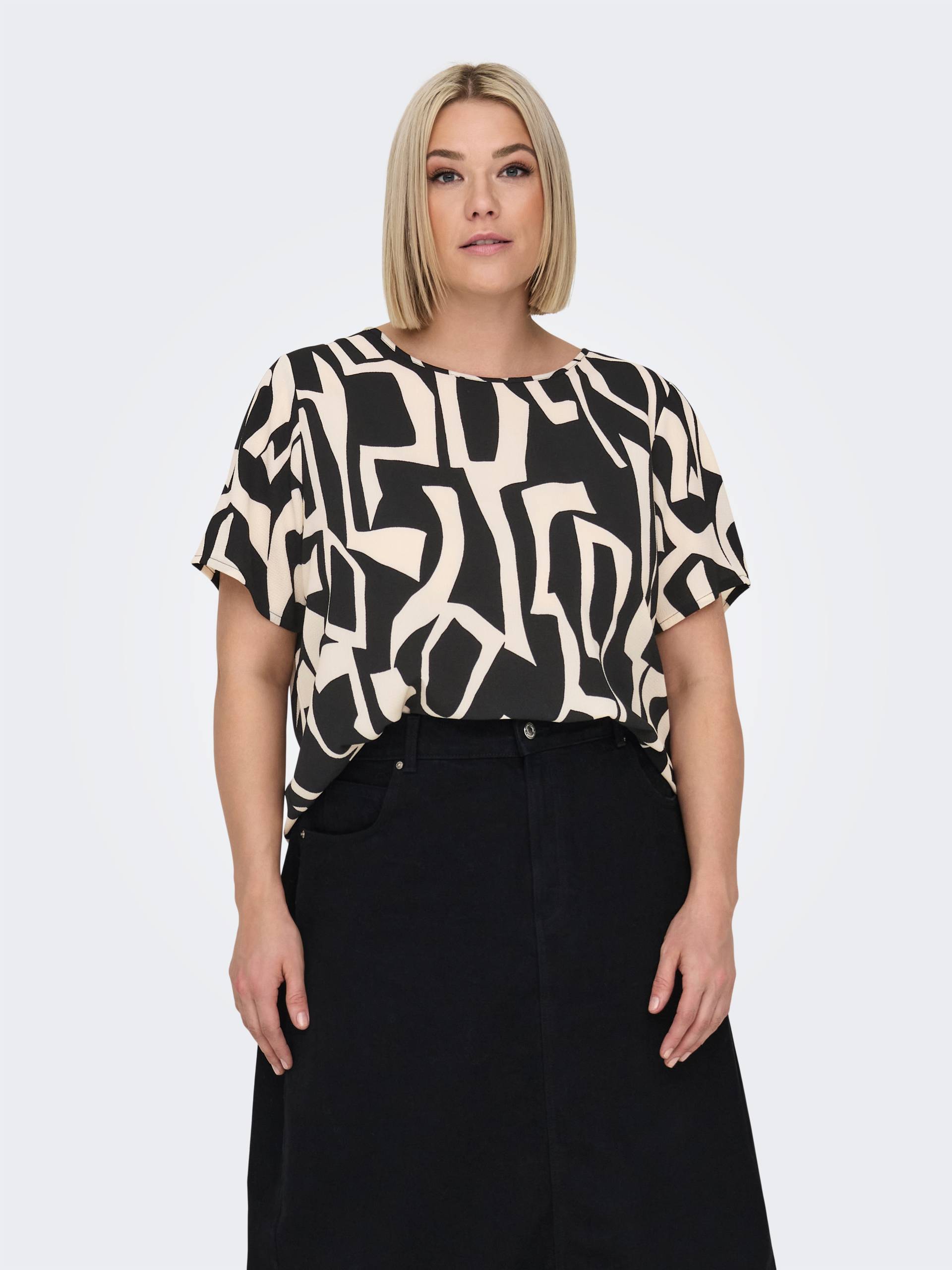 ONLY CARMAKOMA Shirtbluse »CARVICA SS TOP WVN NOOS« von ONLY CARMAKOMA