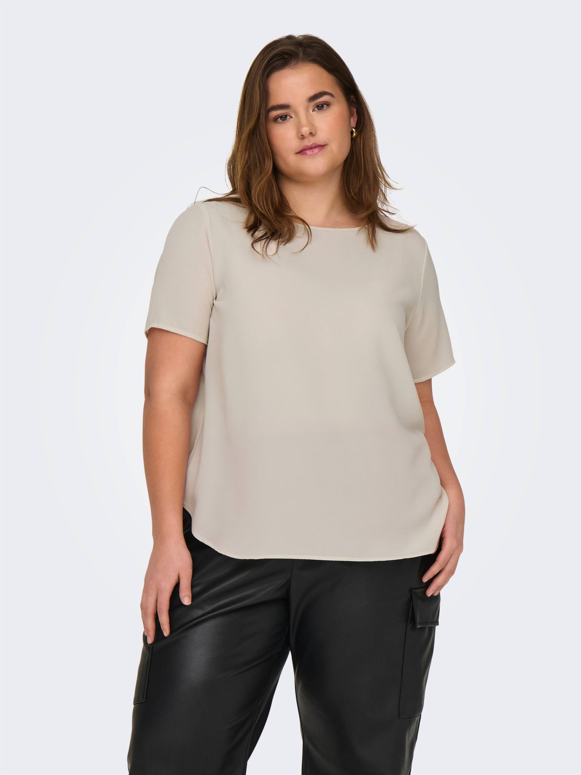ONLY CARMAKOMA Shirtbluse »CARVICA SS TOP WVN NOOS« ONLY CARMAKOMA Shirtbluse »CARVICA SS TOP WVN NOOS« von ONLY CARMAKOMA