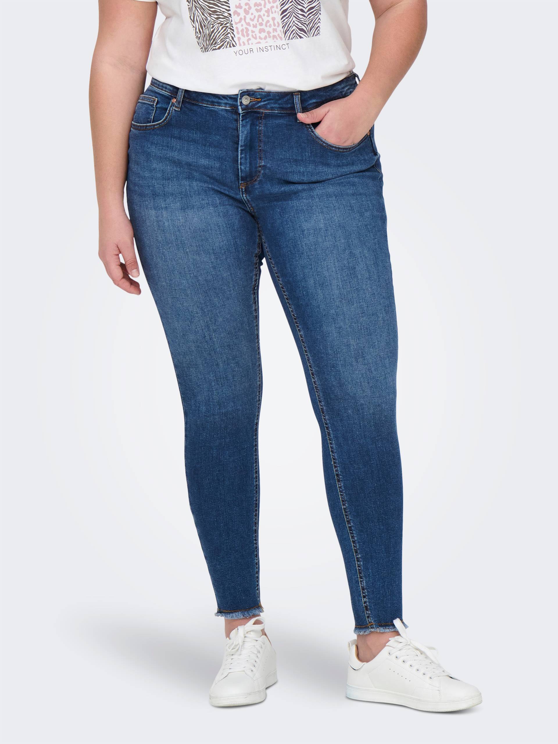 ONLY CARMAKOMA Skinny-fit-Jeans »CARWILLY REG SK ANK RW DNM TAI263 NOOS« ONLY CARMAKOMA Skinny-fit-Jeans »CARWILLY REG SK ANK RW DNM TAI263 NOOS« von ONLY CARMAKOMA