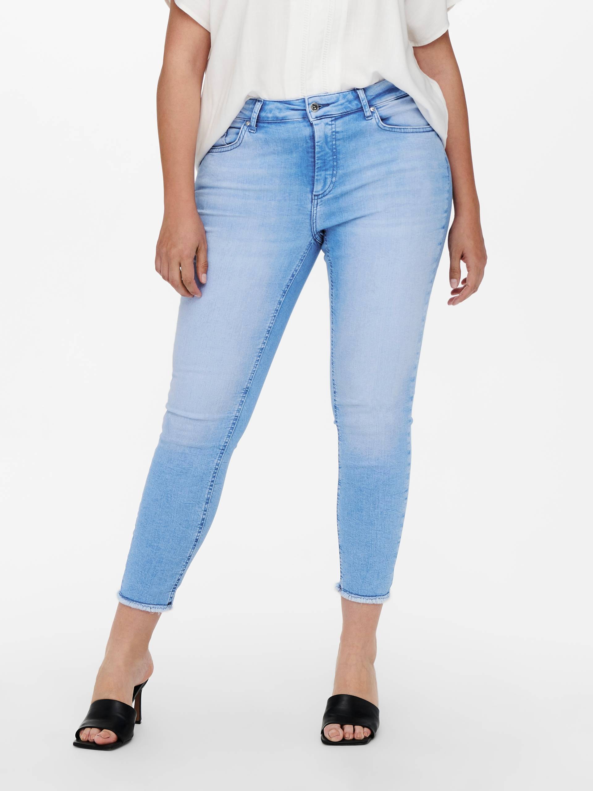 ONLY CARMAKOMA Skinny-fit-Jeans »CARWILLY REG SK ANK RW REA4348« ONLY CARMAKOMA Skinny-fit-Jeans »CARWILLY REG SK ANK RW REA4348« von ONLY CARMAKOMA
