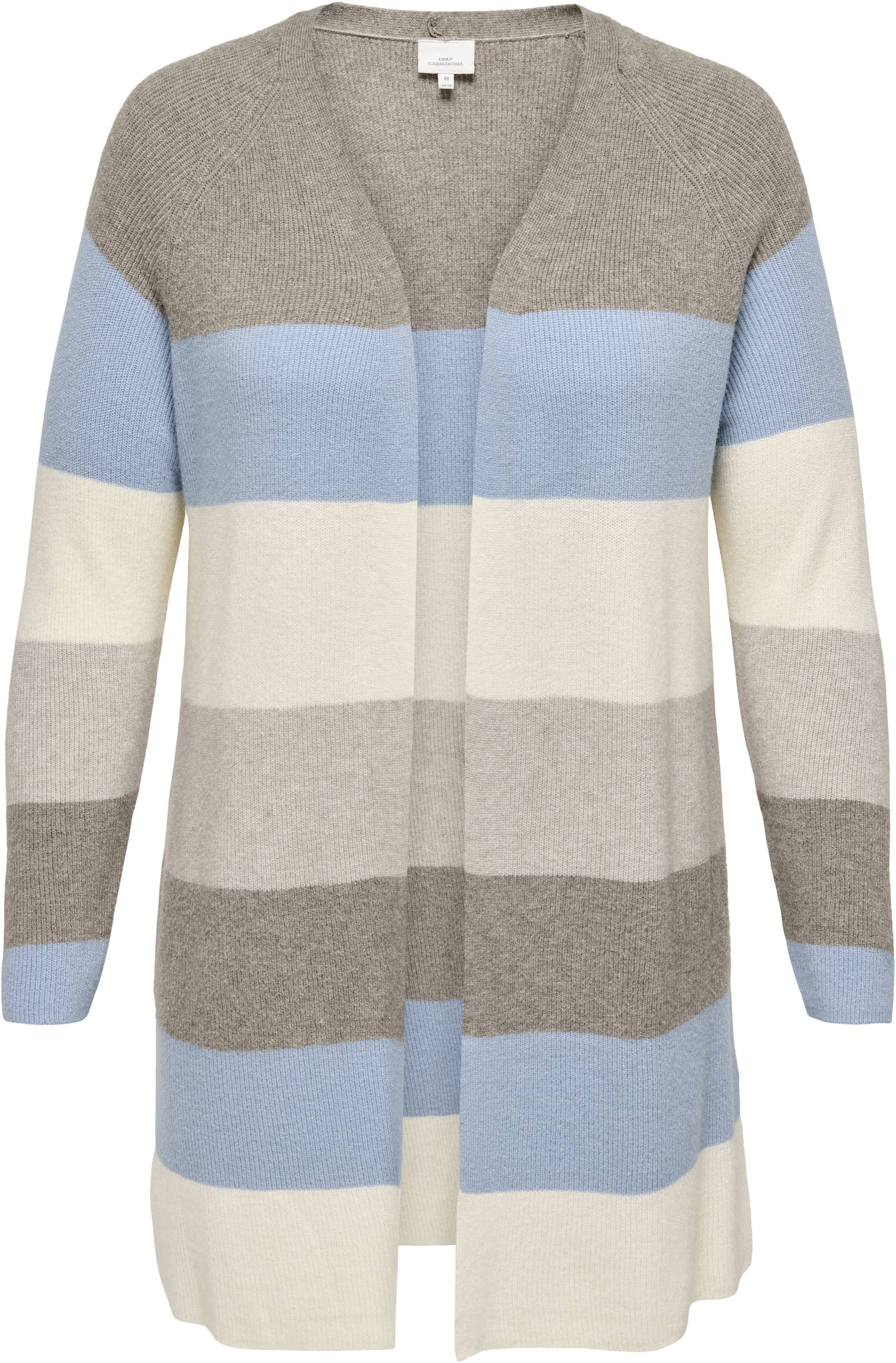 ONLY CARMAKOMA Strickjacke »CARATIJA L/S STRIPE CARDIGAN KNT« von ONLY CARMAKOMA