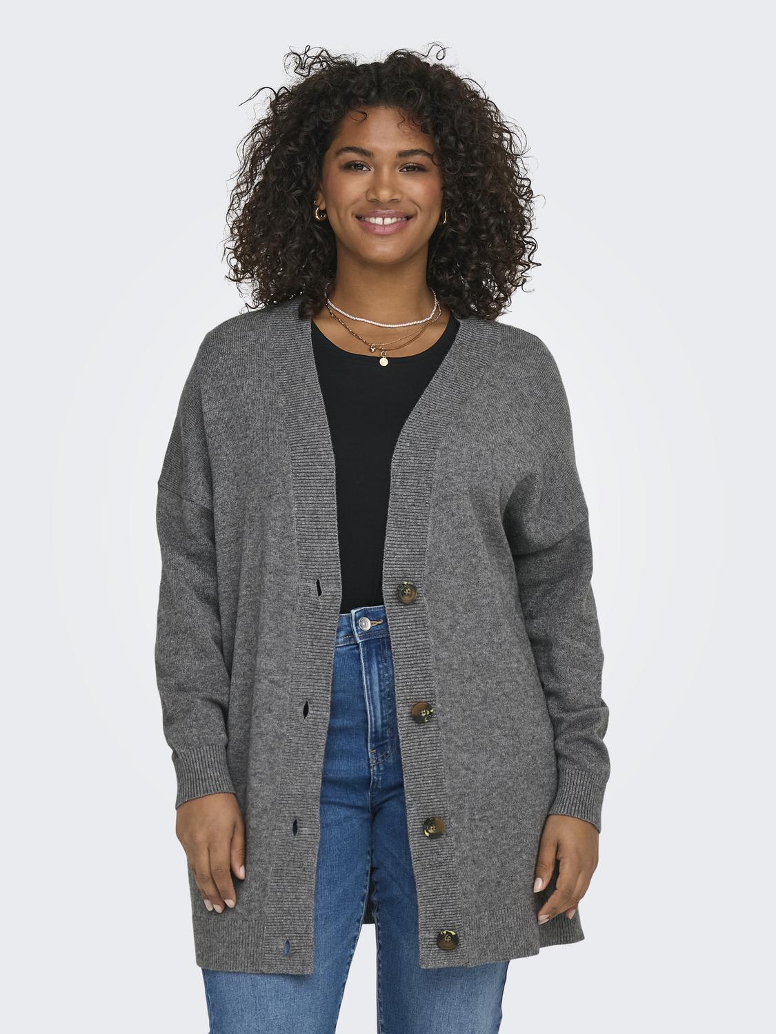 ONLY CARMAKOMA Strickjacke »CARESLY LS BUTTON CARDIGAN KNT NOOS« ONLY CARMAKOMA Strickjacke »CARESLY LS BUTTON CARDIGAN KNT NOOS« von ONLY CARMAKOMA