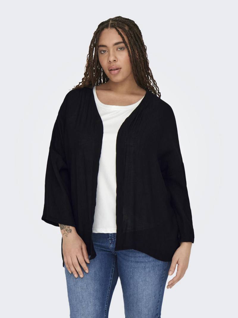 ONLY CARMAKOMA Blusenjacke »CARGEORGIA 3/4 KIMONO WVN« von ONLY CARMAKOMA