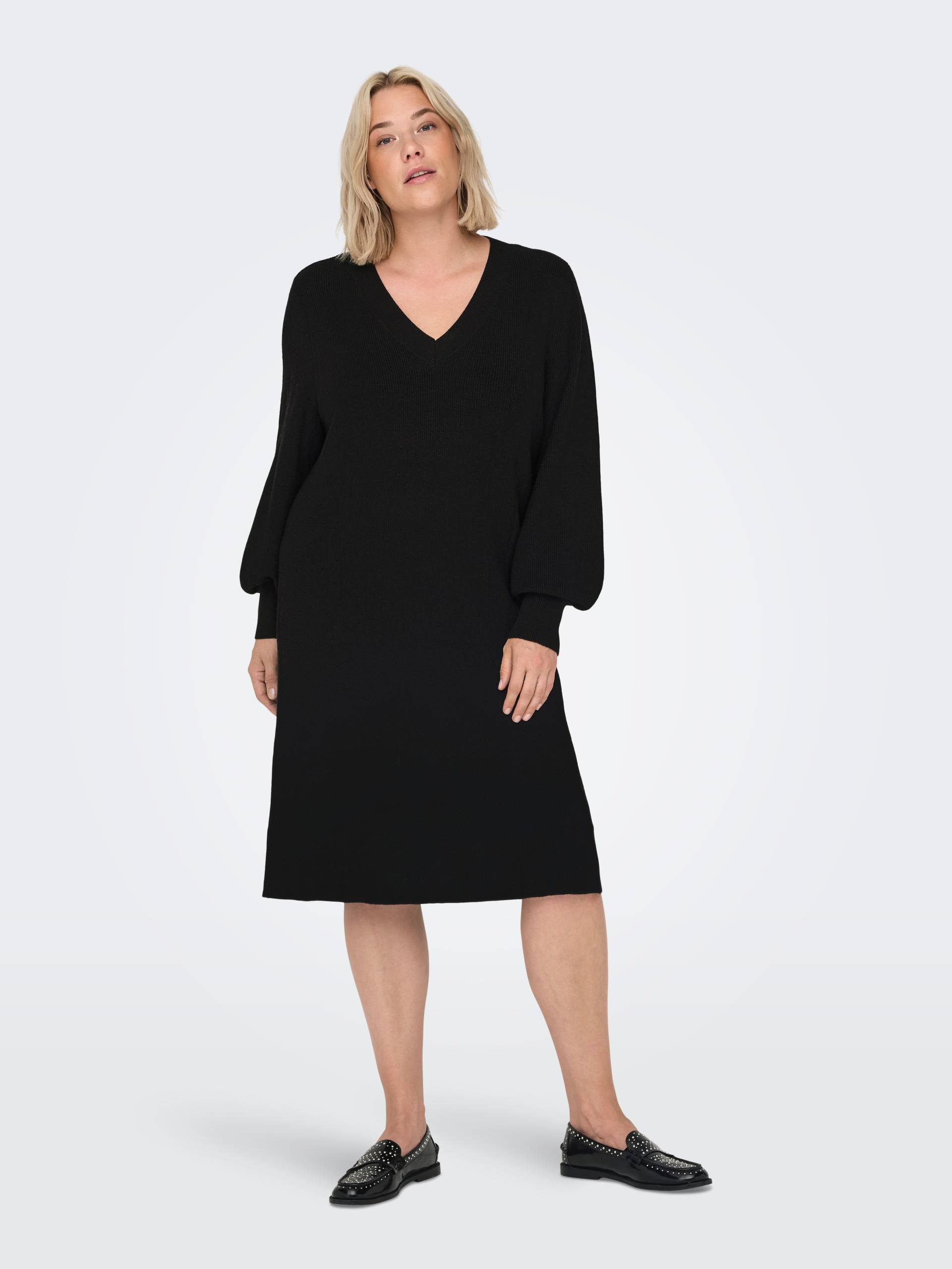 ONLY CARMAKOMA Strickkleid »CARKATIA LS V-NECK DRESS KNT NOOS« ONLY CARMAKOMA Strickkleid »CARKATIA LS V-NECK DRESS KNT NOOS« von ONLY CARMAKOMA