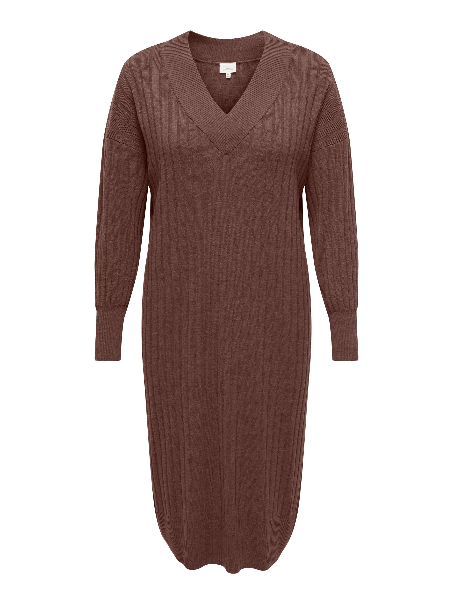 ONLY CARMAKOMA Strickkleid »CARNEW TESSA L/S MIDI V DRESS NOOS KNT« ONLY CARMAKOMA Strickkleid »CARNEW TESSA L/S MIDI V DRESS NOOS KNT« von ONLY CARMAKOMA