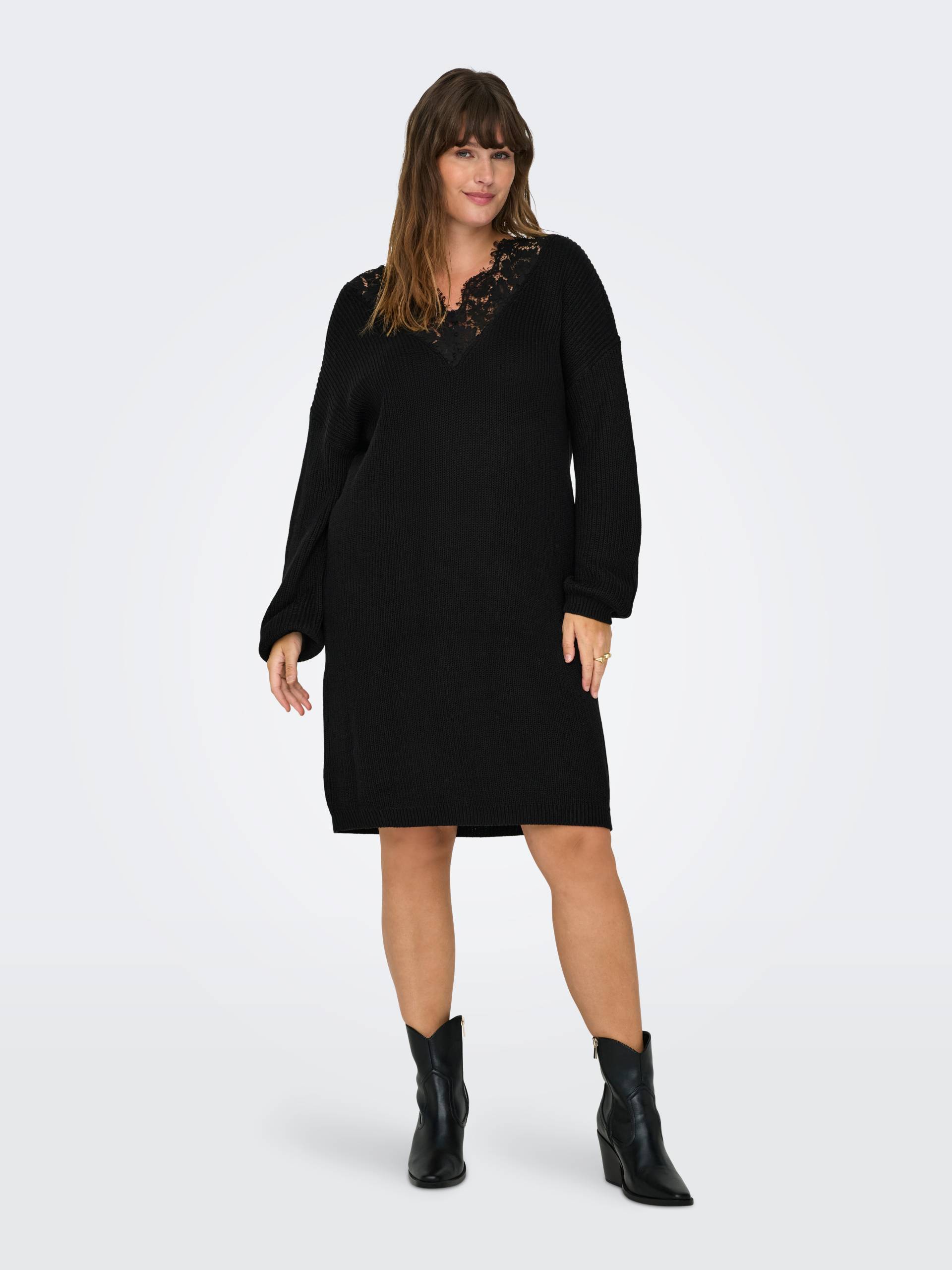 ONLY CARMAKOMA Strickkleid »CARXENIA LIFE L/S DRESS KNT« von ONLY CARMAKOMA